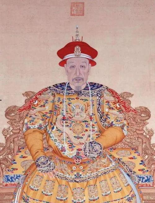 乾隆皇帝照片,盛世风华下的千古一帝
